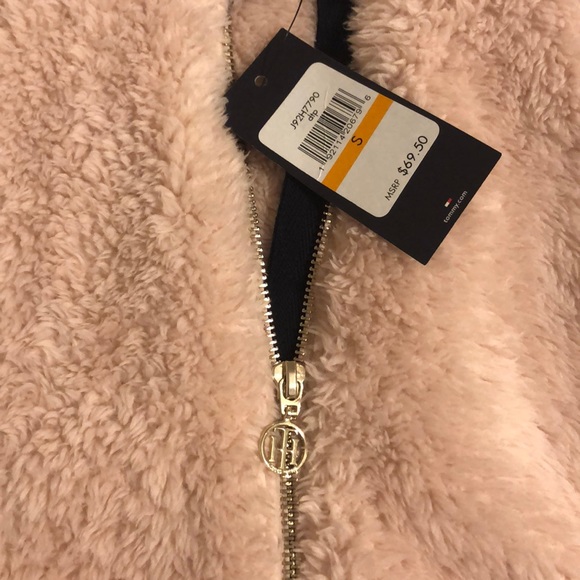 Tommy Hilfiger fleece vest pink - Picture 5 of 10